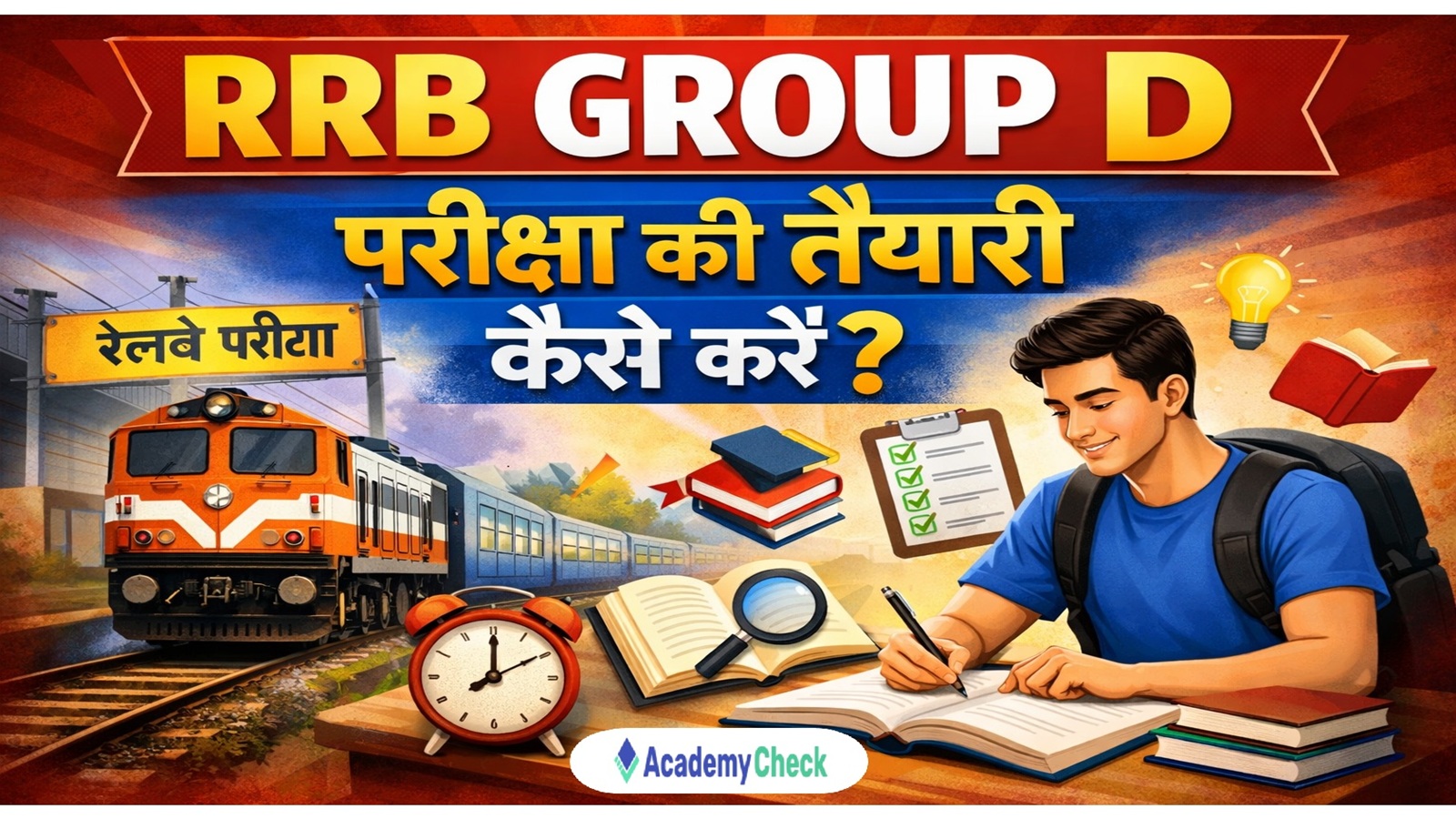 RRB Group D परीक्षा की तैयारी कैसे करें | Railway Group D Preparation in Hindi